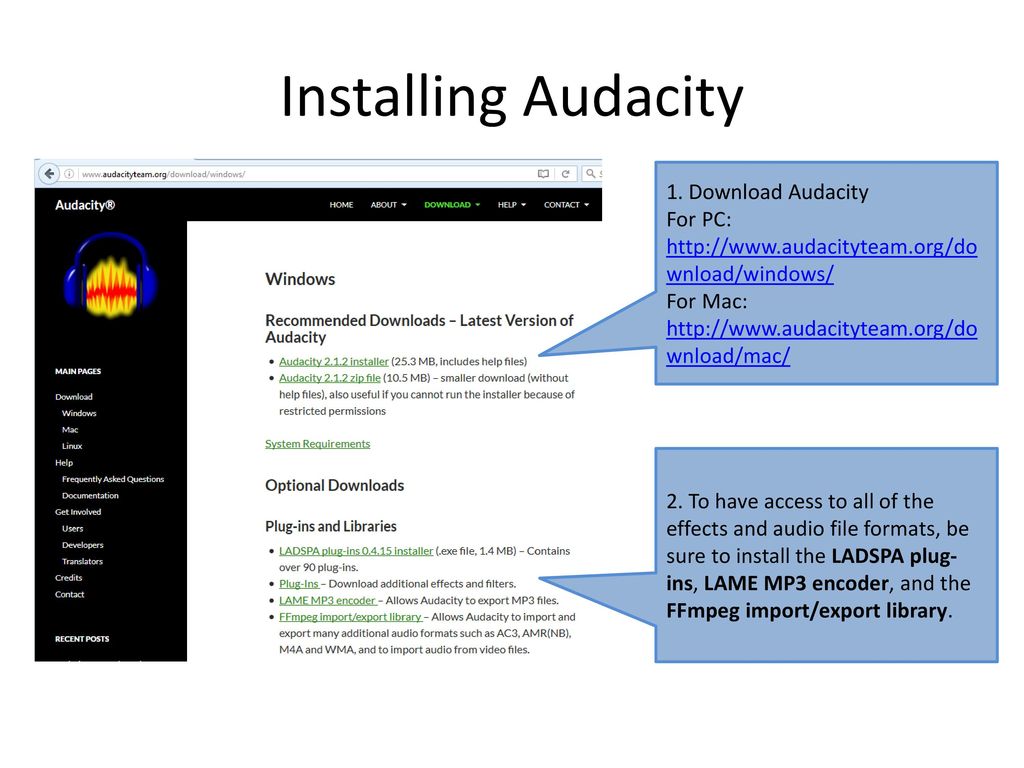 install lame for audacity mac